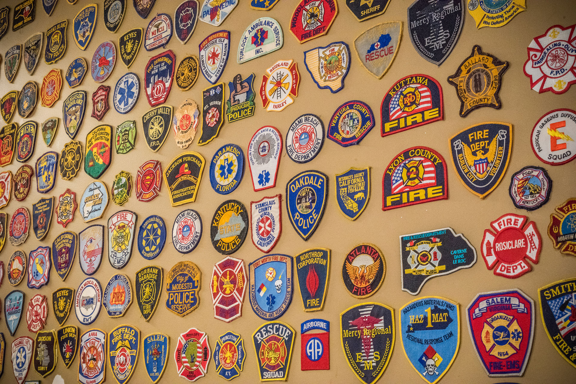 Wall of patches